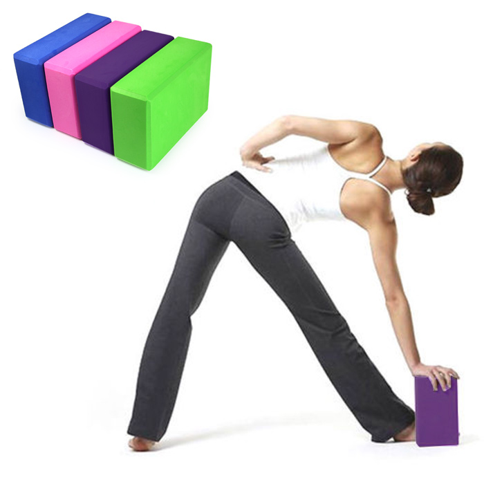 Ladrillo Yoga Pilates Bloque Cubo Mat Colores Foam